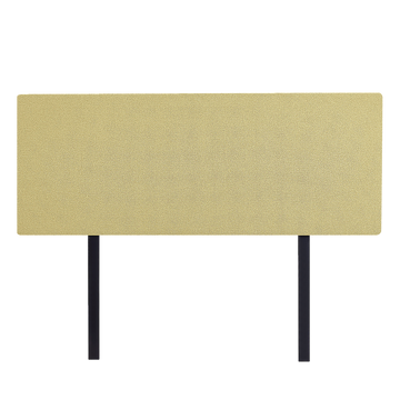 Queen Bedhead Linen Fabric Headboard Sulfur Yellow