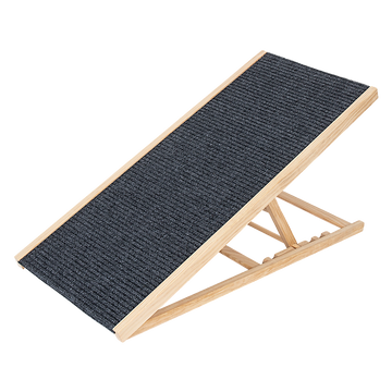 Foldable Dog Pet Ramp Adjustable Height for Bed Sofa Car 100cm