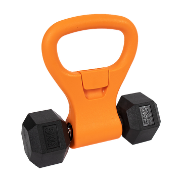 Dumbbell to Kettlebell Converter Grip Handle 28cm Black