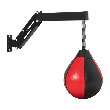 Wall-Mounted Speed Bag for Boxing Reflex Training 18x24cm