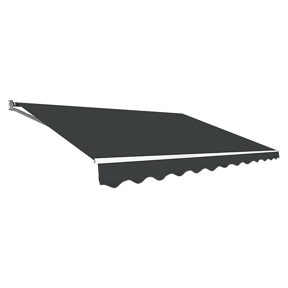 Bariloche Outdoor Folding Arm Awning Retractable Grey 5x3m