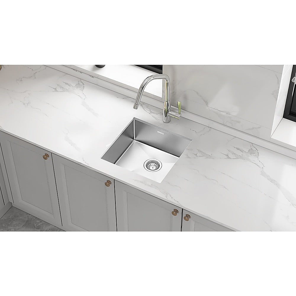 Vortaz 1.5mm Stainless Steel Kitchen Sink 450x450mm