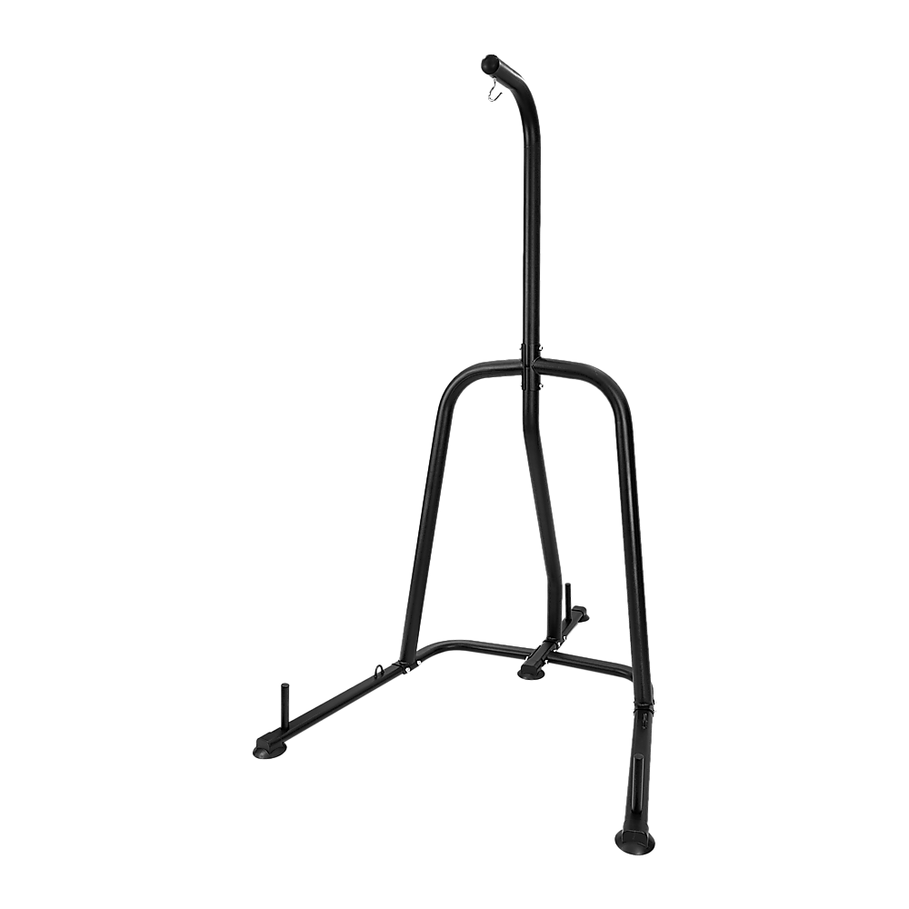 Heavy Duty Punching Bag Stand 208cm Steel Frame 180kg Capacity Black