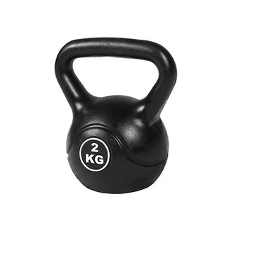 2kg Cast Iron Kettlebell for Home Gym Workouts