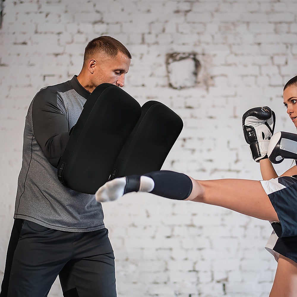 Professional Thai Kickboxing Kick Pad Heavy-Duty PU Leather