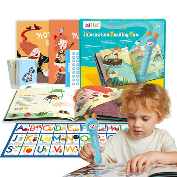 Alilo Educational Talking Pen Set with 100 ABC Cards 8GB Memory