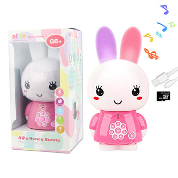 Alilo Honey Bunny G6+ Bilingual Baby Music Player Pink