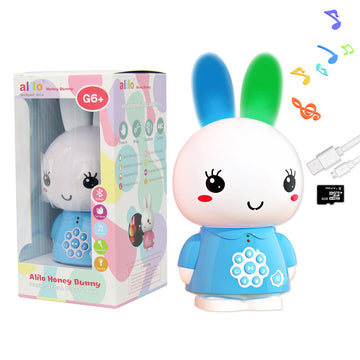 Alilo Honey Bunny G6+ Bilingual Baby Music Player Blue