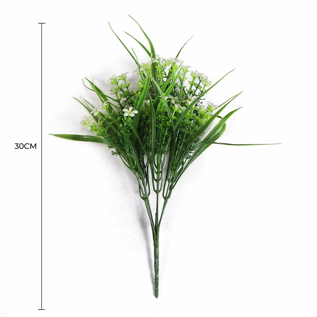 Vortaz Artificial Daisy Grass Stem UV Resistant 30cm Indoor Decor