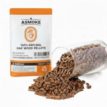ASMOKE Oak Wood BBQ Pellets High Heat for Brisket 2.27kg