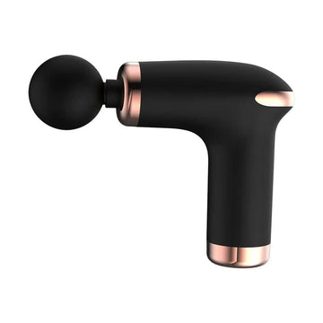 Classic Black Massage Gun Deep Tissue 6 Speed 4 Heads
