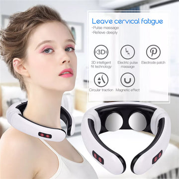 Pulse Therapy Neck Massager for Pain Relief and Relaxation