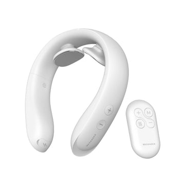 Smart Neck Massager with Heat Therapy for Neck and Shoulder Relief