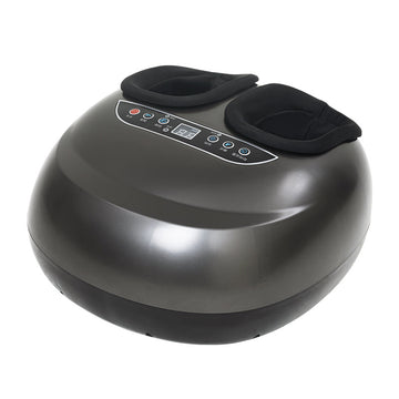 Luxury Shiatsu Foot and Calf Massager with Air Compression Digital Display Black