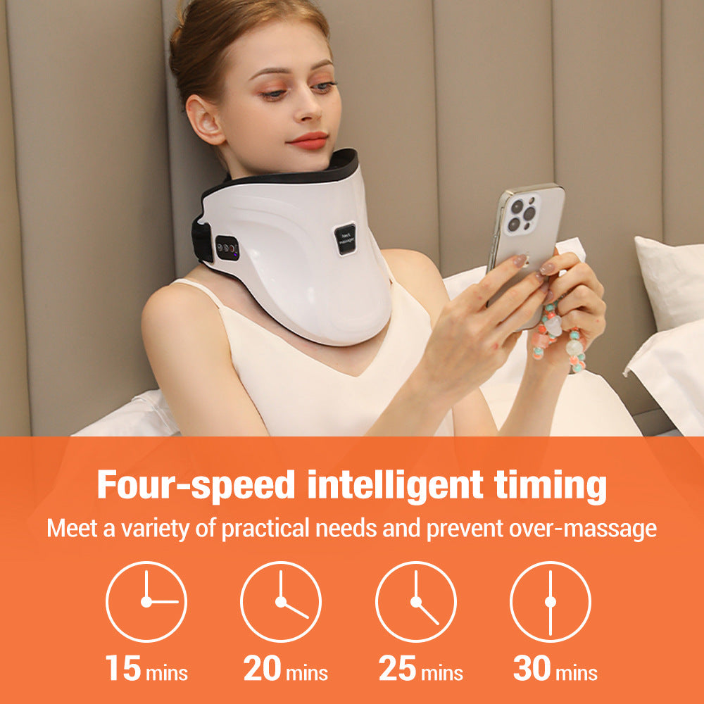 Heated Carbon Fiber Infrared Neck Massager Adjustable Temperature