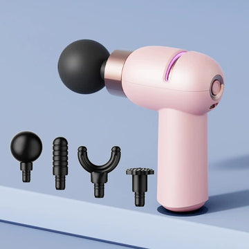 Vortaz Portable Mini Massage Gun 6 Speed Quiet Muscle Relief Pink