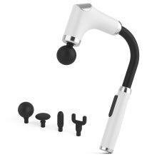 Vortaz Long Handle Massage Gun 6 Mode 4 Heads Muscle Relief