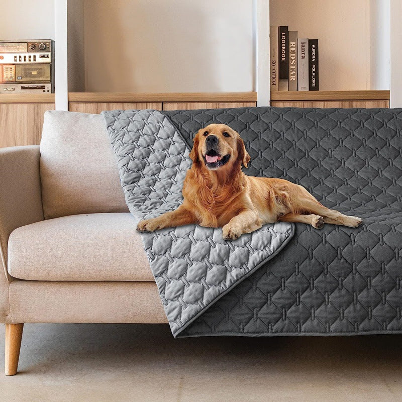 Vortaz Double-Sided Waterproof Pet Sofa Cover Grey 170x200cm