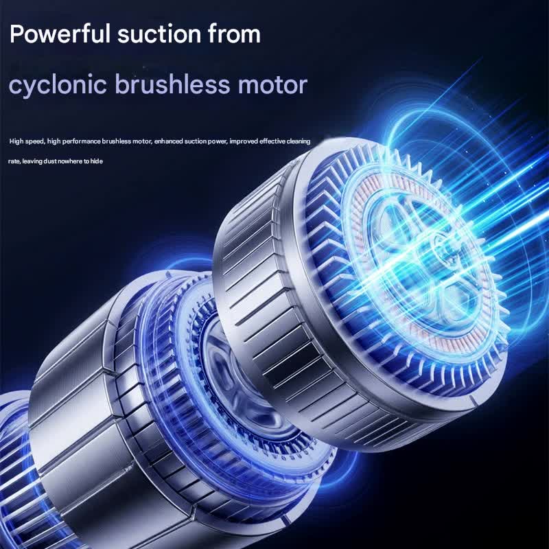 Cordless Handheld Vacuum Cleaner and Blower 100W Brushless Digital Display