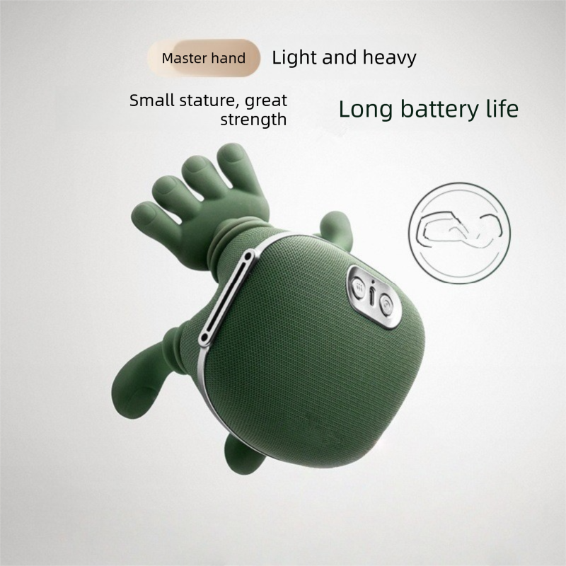 Cordless Neck & Shoulder Massager Deep Kneading Heat Green