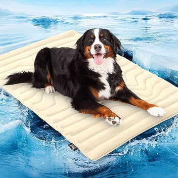 2 Pack Extra Large Self-Cooling Dog Mat Reversible Pet Bed Pad 150x101cm