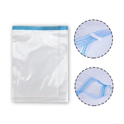 2-Pack Travel Vacuum Compression Storage Bags No Pump Required