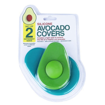 2-Pack Avocado Saver Silicone Cover Food Grade BPA-Free