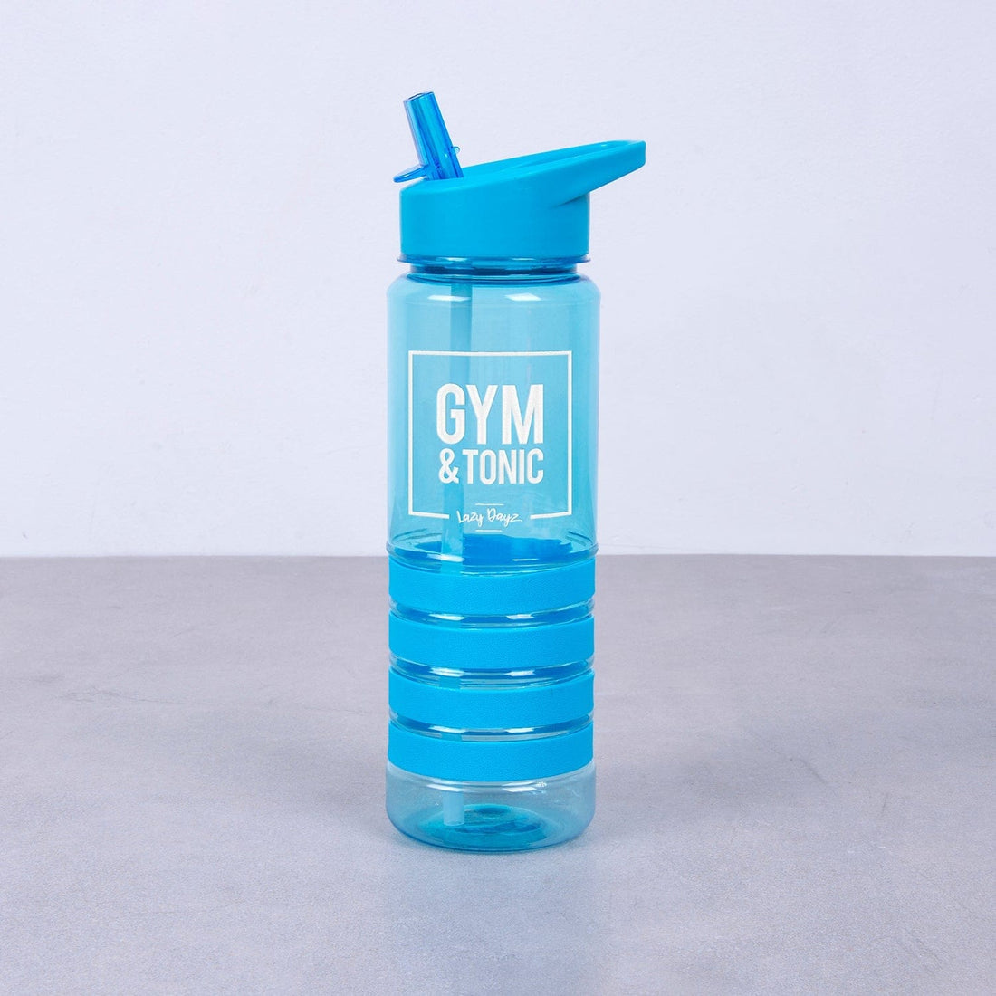 Lazy Dayz 750ml Sports Bottle Blue BPA-Free Fold-Down Sipper