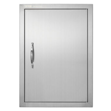 Stainless Steel BBQ Island Single Door 432x610mm Flush Mount