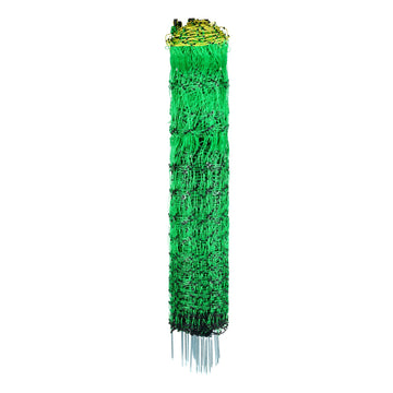 PE Electric Fence Netting 50m with Posts Double-Spiked Stakes for Livestock