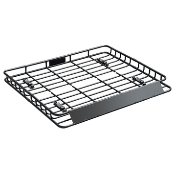 Roof Rack Cargo Carrier 43 x 50 inch Alloy Steel Luggage Holder 150lb