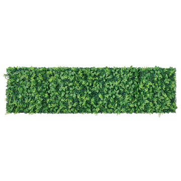 Vortaz Artificial Boxwood Panel 4 Pack Privacy Wall 61x244cm Green PE