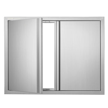 Stainless Steel BBQ Outdoor Kitchen Access Door 787x609mm