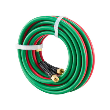 VEVOR Oxy Acetylene Twin Welding Hose 1/4 inch 4.5m Red Green