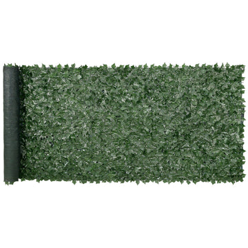 Vortaz Artificial Ivy Privacy Fence Screen 59in Green