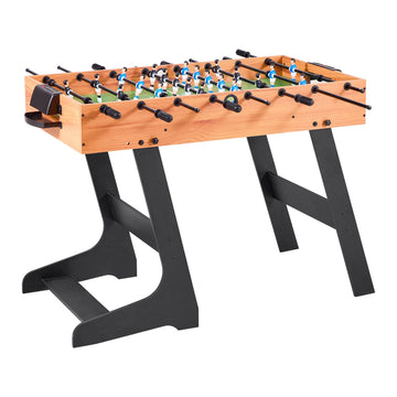 Foldable Foosball Table MDF 106cm with 22 Players 2 Balls
