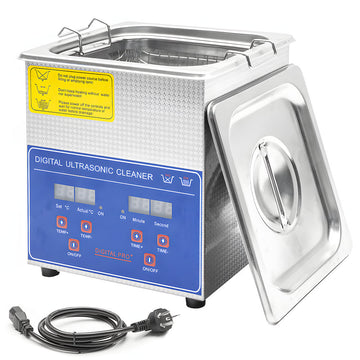 2L Ultrasonic Cleaner Digital Heating 60W 40kHz
