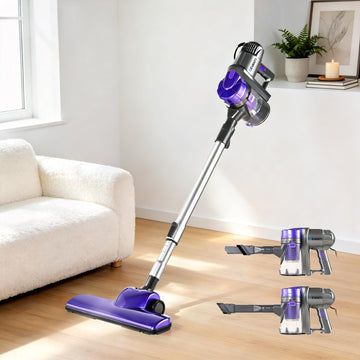 Devanti Corded Stick Vacuum 450W Handheld Mode Purple