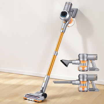 Devanti 300W Stick Vacuum Cordless Self-Standing Gold