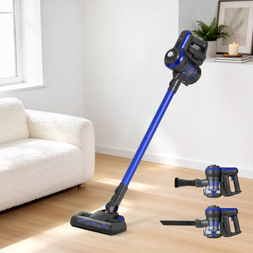Devanti Cordless Stick Vacuum 250W Blue