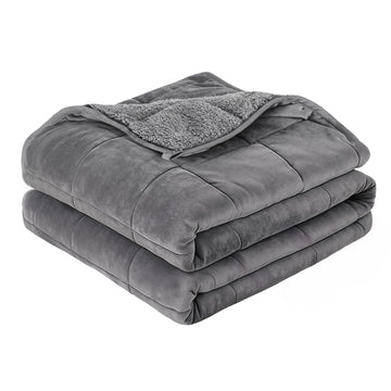 Giselle Weighted Blanket Anti Anxiety 11KG Sherpa Fleece