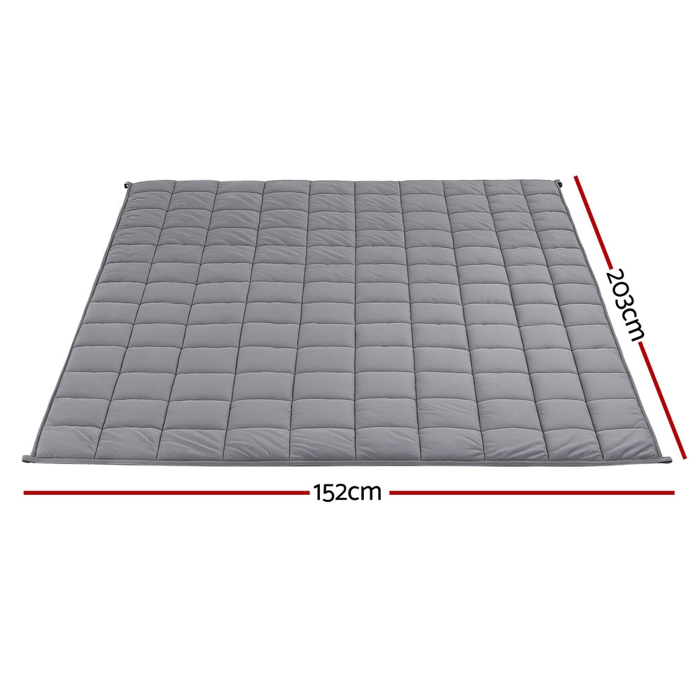 Giselle Weighted Blanket Anti Anxiety 9KG Sherpa Fleece