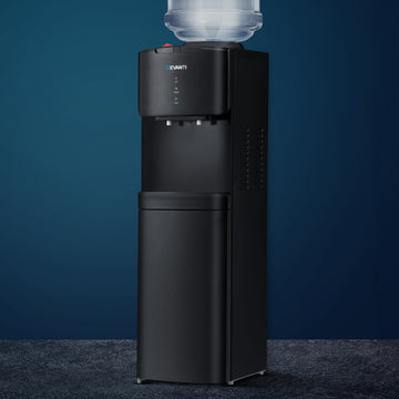 Devanti Water Cooler Dispenser Hot & Cold Child Lock Black
