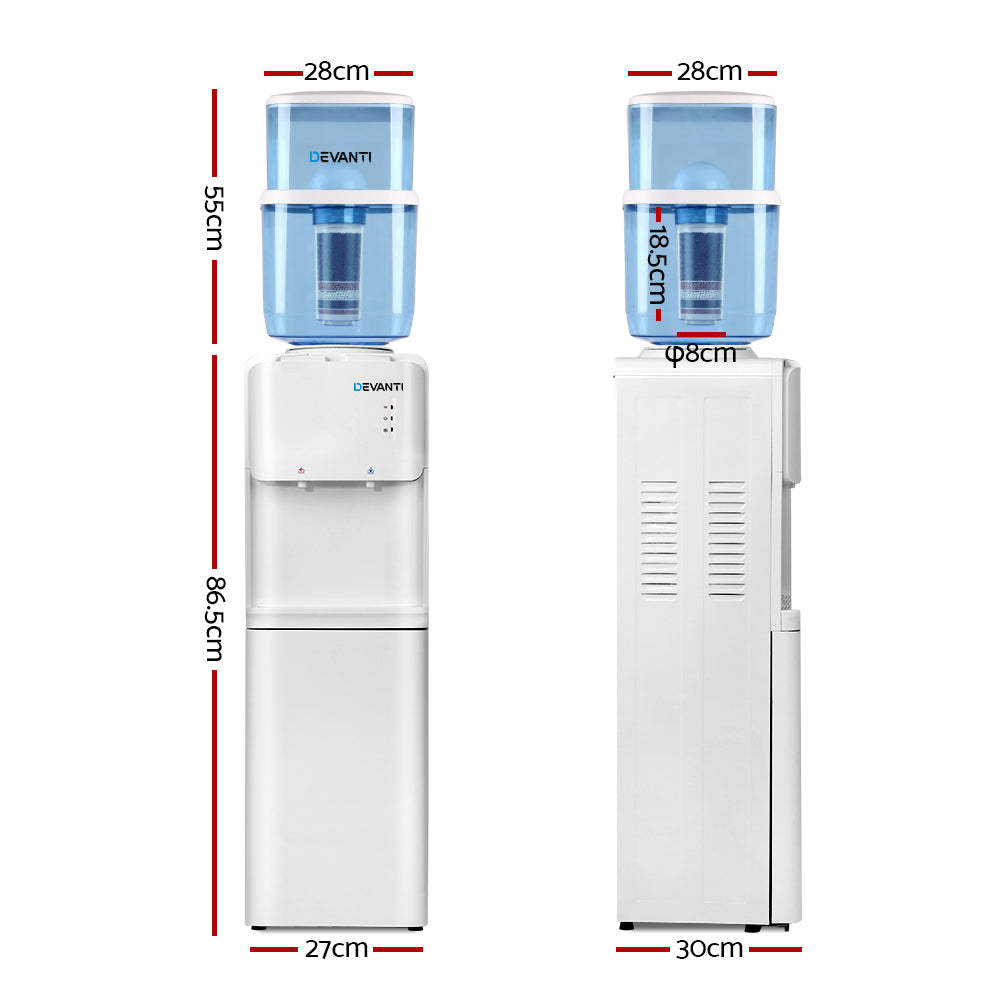 Devanti Water Cooler Dispenser 7-Stage Filtration 22L