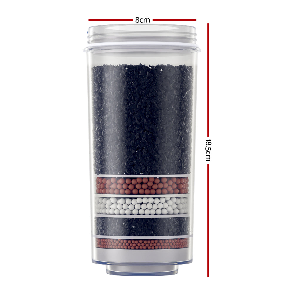 Devanti Water Filter 7-Stage 3000L 2 Pack