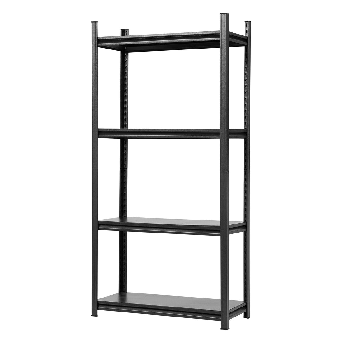Giantz Garage Steel Shelving Rack 4-Tier 200kg Capacity 1.8X0.9m Black