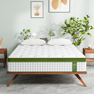 BedStory Hybrid Mattress Cooling Gel Memory Foam 30cm Queen