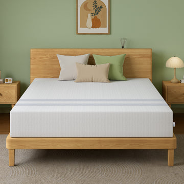 BedStory Reversible Gel Memory Foam Mattress King 25cm Medium Firm