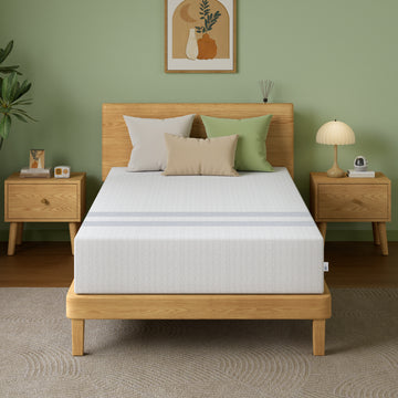 BedStory Reversible Gel Memory Foam Mattress King Single 25cm Medium Firm