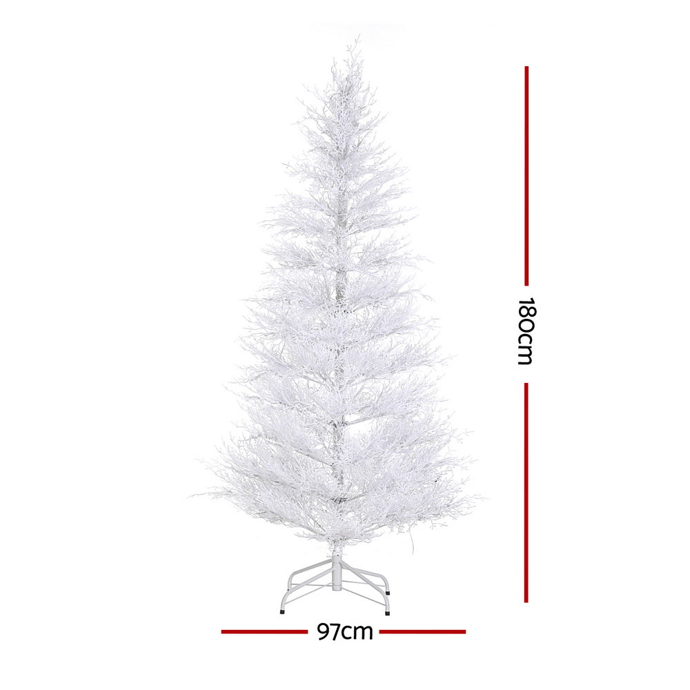 Jingle Jollys LED Christmas Tree 8 Mode Multi-Colour Lights 180cm